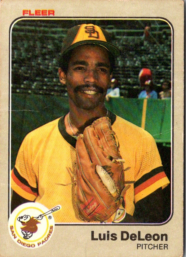 1983 Fleer Luis DeLeon #355