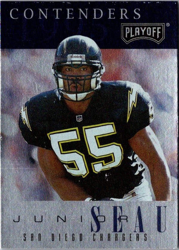 1995 Playoff Contenders Junior Seau #55