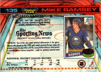 1991 Stadium Club Mike Ramsey #135