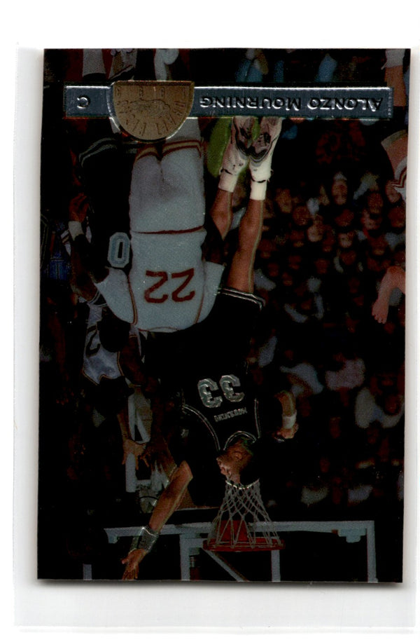 1993 Classic Draft Picks Chromium Stars Alonzo Mourning #DS36