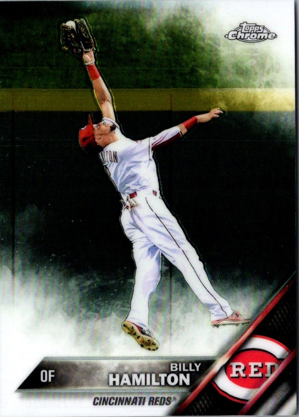 2016 Topps Chrome Billy Hamilton #62