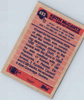 1991 Topps Football Keith McCants #493