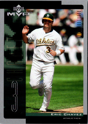 2001 Upper Deck MVP Eric Chavez #12