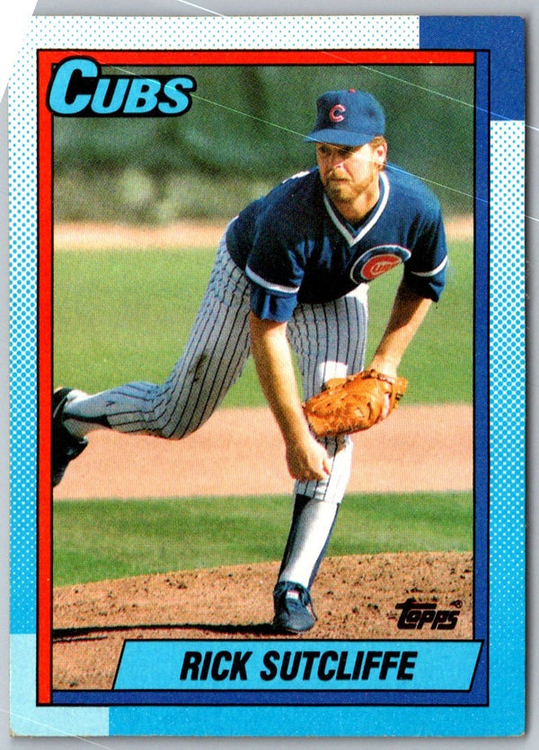 1990 Topps Rick Sutcliffe #640