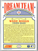 1990 Score Wade Boggs