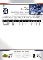 2007 Upper Deck Mike Rabelo #19 Rookie