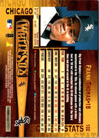 1991 Pinnacle Frank Thomas #102