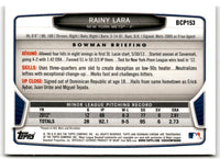 2013 Bowman Chrome Prospects Rainy Lara #BCP153