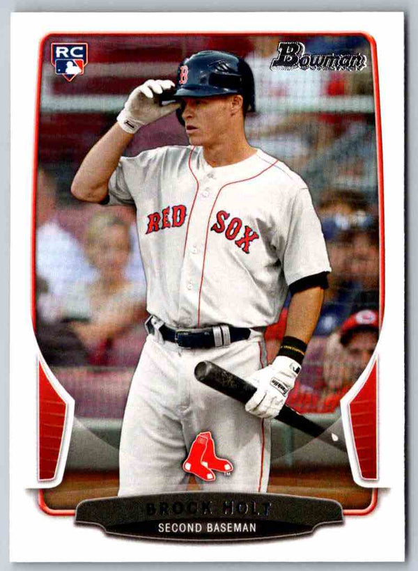 2013 Bowman Brock Holt #217