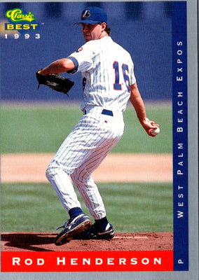 1993 Classic Best Rod Henderson #278