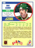 1990 Score American Dave Gagner #108