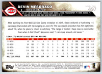 2016 Topps Devin Mesoraco #497