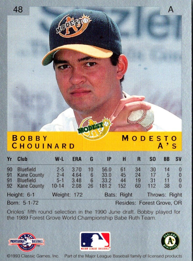 1993 Classic Best Bobby Chouinard