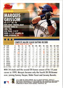 2000 Topps Marquis Grissom