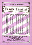1990 Topps Kay-Bee Kings of Baseball Frank Tanana