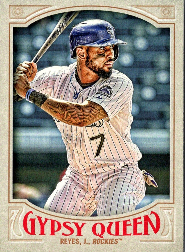 2016 Topps Gypsy Queen Jose Reyes