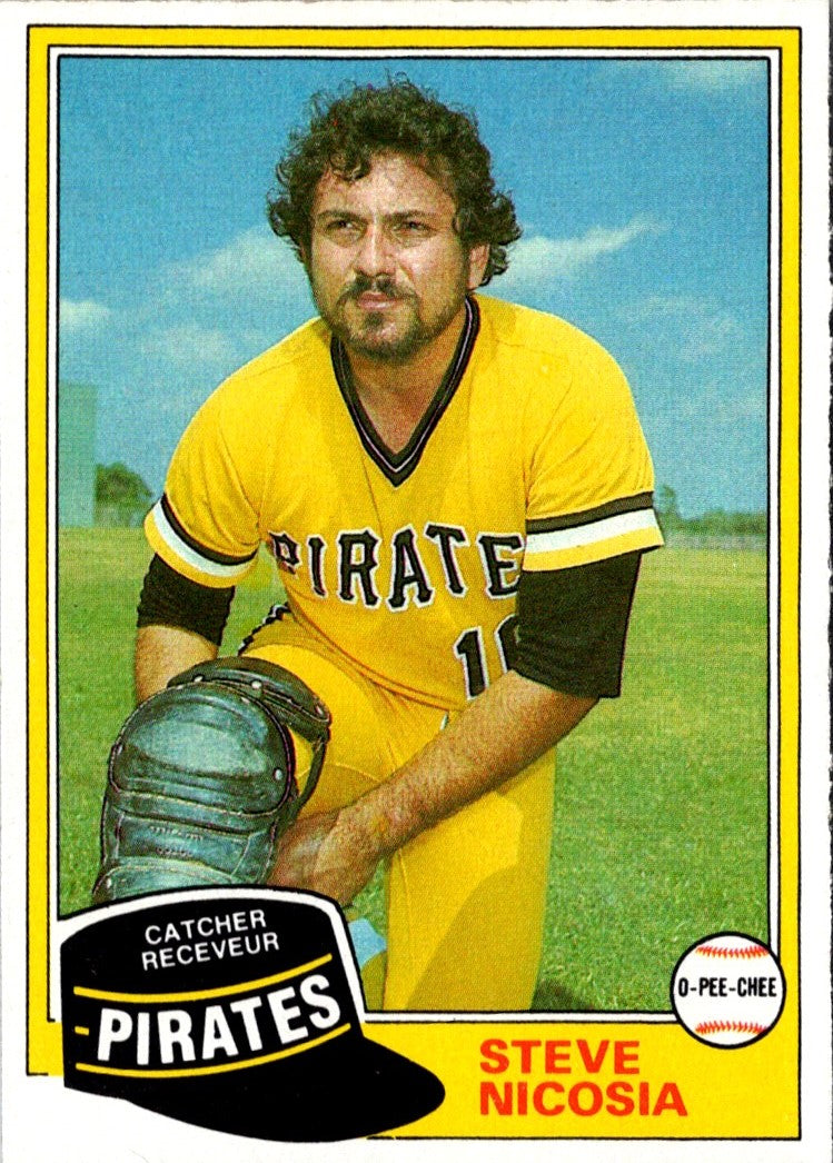 1981 Topps Steve Nicosia