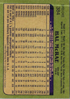 1982 O-Pee-Chee Hal McRae #384