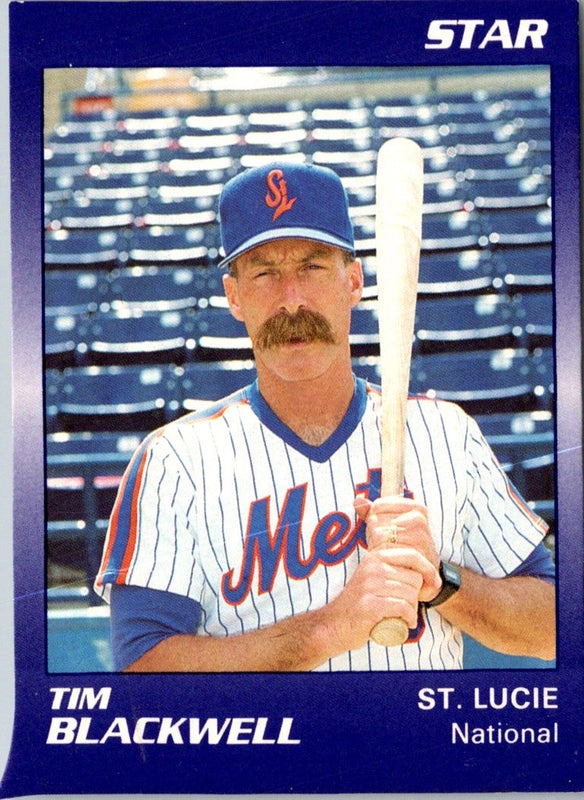 1990 Star Florida State League All-Stars Tim Blackwell #24