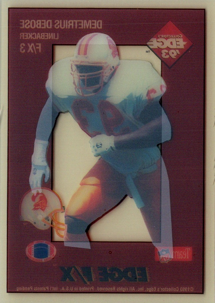 1993 Collector's Edge Rookies FX Demetrius DuBose