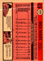 1981 O-Pee-Chee Rick Waits #258