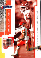 2001 Fleer Game Time Sylvester Morris #87