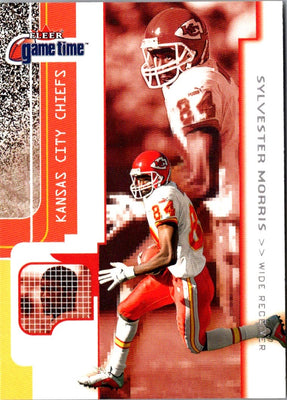 2001 Fleer Game Time Sylvester Morris #87