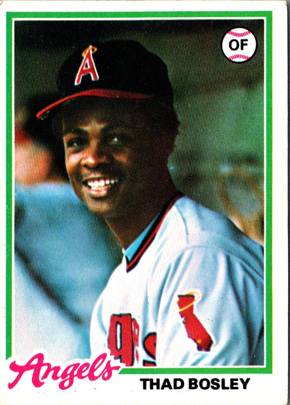 1978 Topps Thad Bosley #619 Rookie