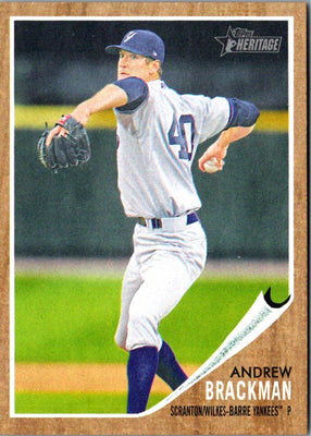 2011 Topps Heritage Minor League Andrew Brackman #67