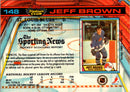 1991 Stadium Club Jeff Brown