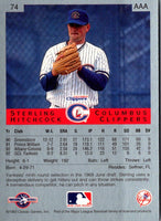 1993 Classic Best Sterling Hitchcock #74