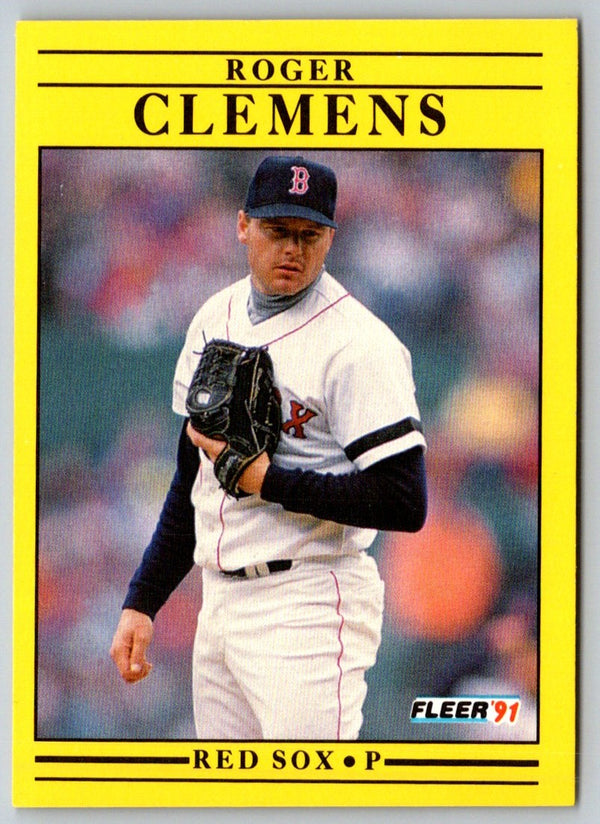 1991 Fleer Roger Clemens #90