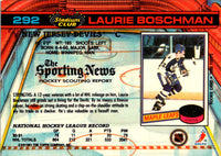 1991 Stadium Club Laurie Boschman #292