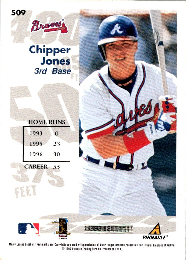 1997 Score Series 2 Hobby Reserve Chipper Jones