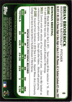 2011 Bowman Draft Picks & Prospects Brian Broderick #8 Rookie