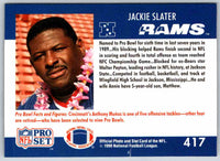 1990 Proset Jackie Slater #417
