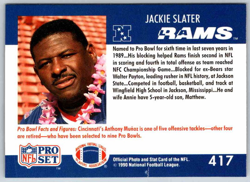1990 Proset Jackie Slater