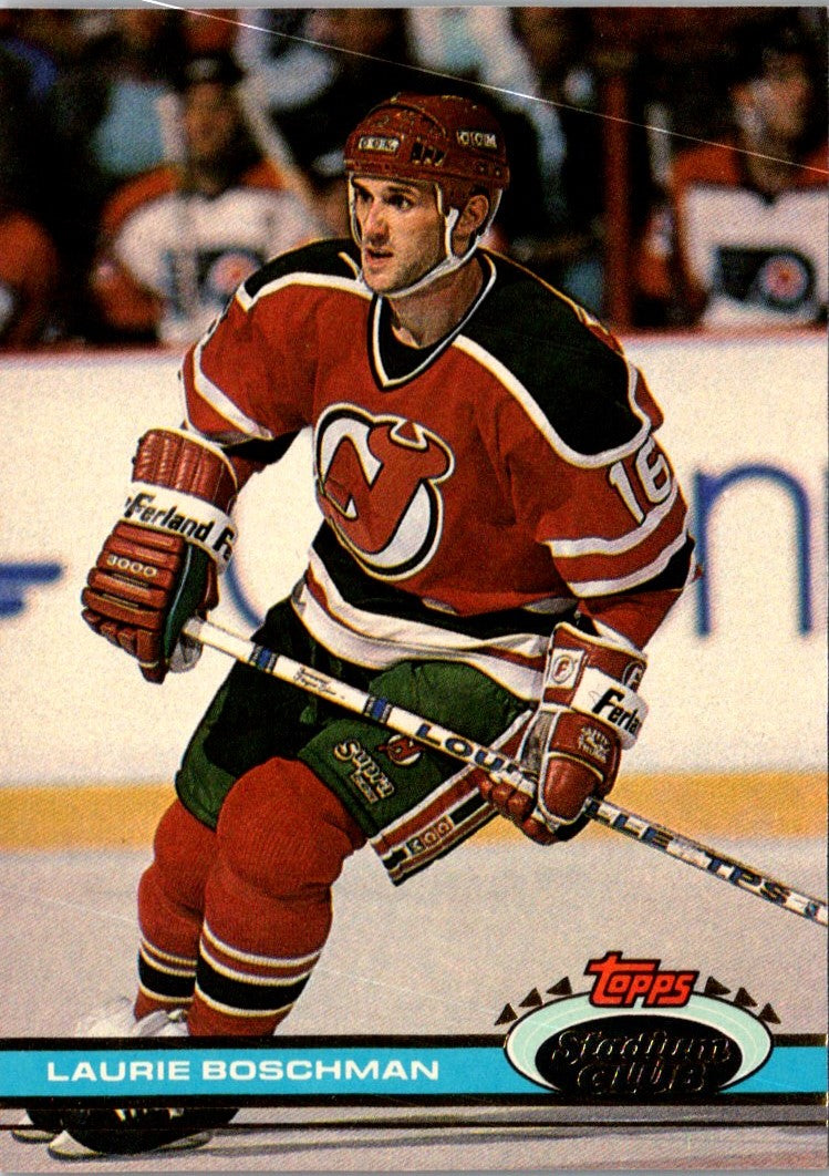 1991 Stadium Club Laurie Boschman
