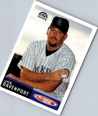 2002 Topps Total Joe Davenport #48