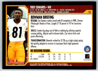 2000 Bowman Troy Edwards #75
