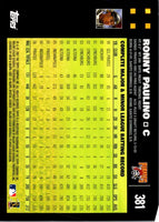 2007 Topps Ronny Paulino #381
