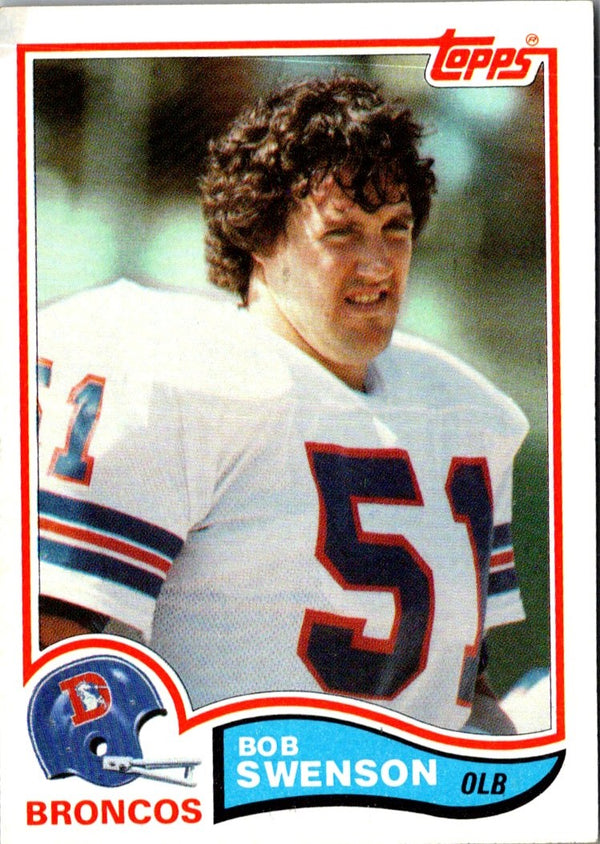 1982 Topps Bob Swenson #87 Rookie