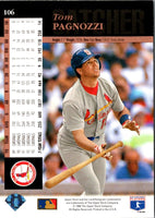 1993 Diamond Marks Bookmarkers Tom Pagnozzi #NNO