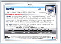 2020 Bowman Xavier Edwards #BD-44