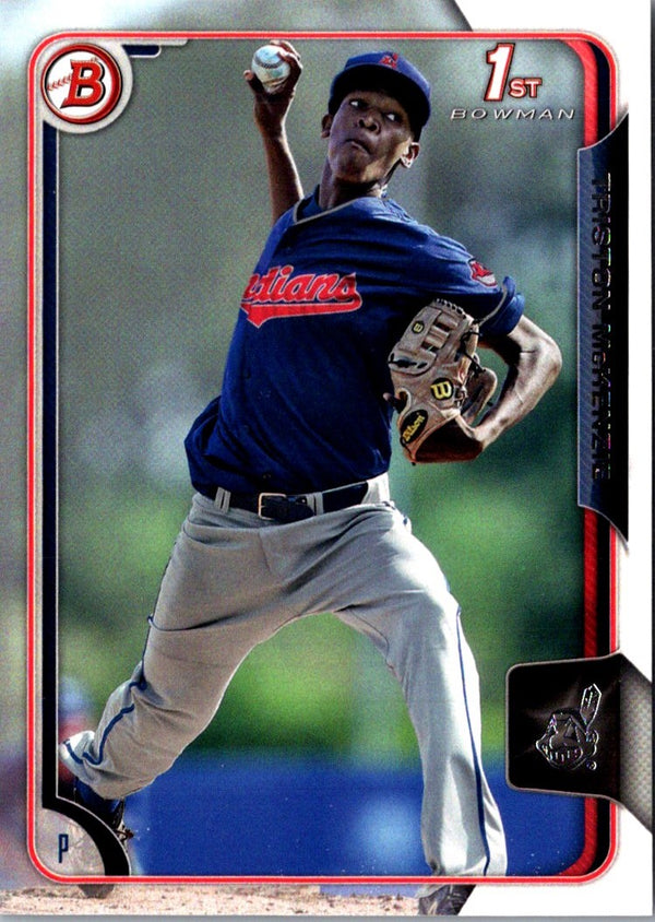 2015 Bowman Draft Picks & Prospects Triston McKenzie #96