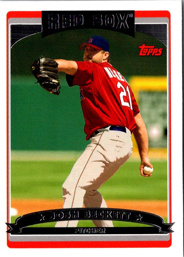 2006 SPx Josh Beckett #15