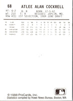 1988 ProCards Alan Cockrell #68