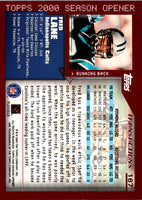 2000 Topps Season Opener Fred Lane #167