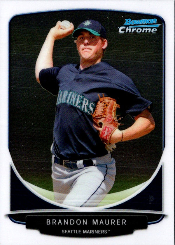 2013 Bowman Chrome Prospects Brandon Maurer #BCP22