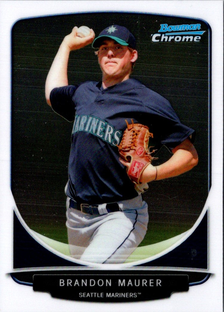 2013 Bowman Chrome Prospects Brandon Maurer